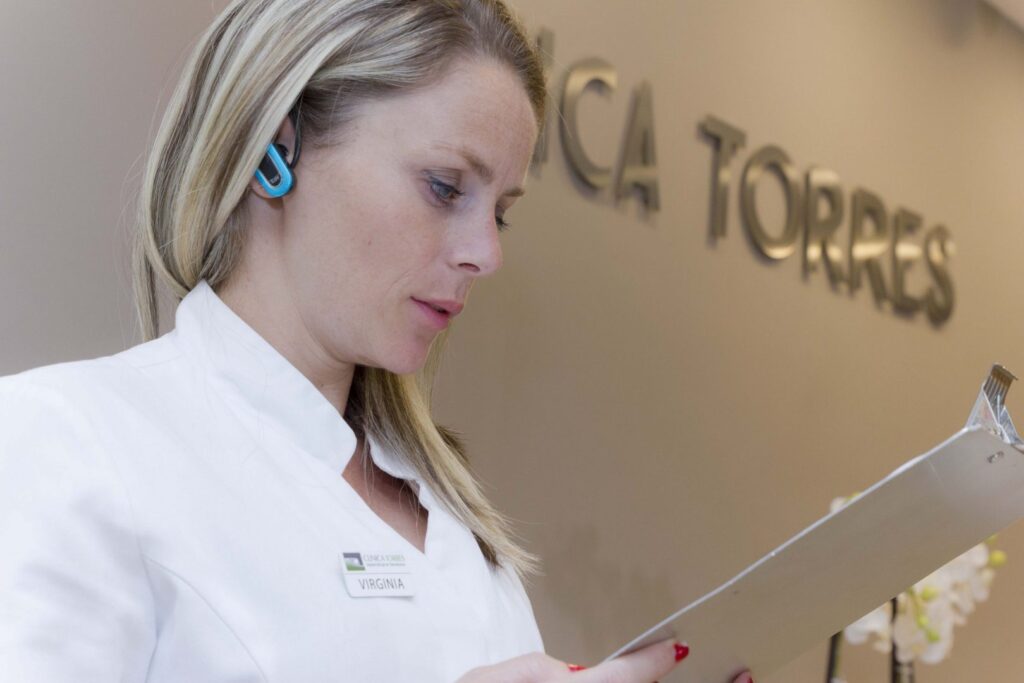 Recepción Clínica Torres