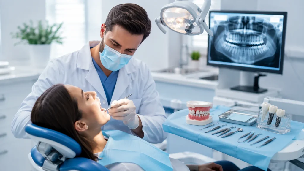 How oral surgery is diagnosed and planned