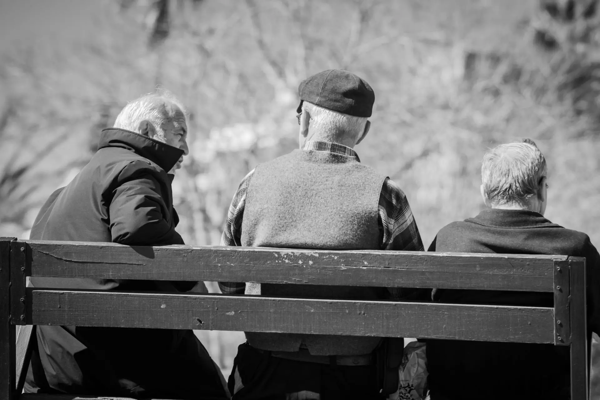 Amistad entre ancianos